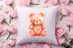 Valentines Day Bear Clipart, Christmas Clipart Product Image 4