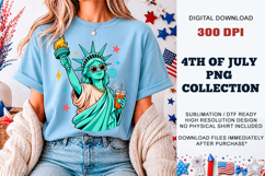 Statue of Liberty PNG | Patriotic Sublimation DTF Product Image 5