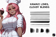 86 Anime Soft Style Brushes For Procreate Product Image 4