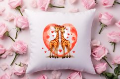 Valentines Day Animal Couple Sublimation, Christmas Clipart Product Image 4