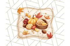 Woodland Autumn Animals PNG Clipart for Fall & Harvest Product Image 4