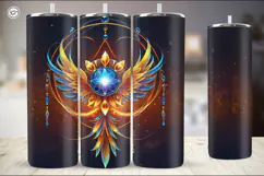 Phoenix Tumbler Sublimation, 20 oz Tumbler Wrap Product Image 5