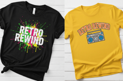 RETRO REWIND T-SHIRT DESIGNS Product Image 4