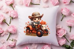 Vintage Valentines Farm Animals Clipart, Valentines Couple Product Image 4
