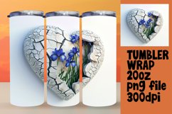 Valentine&#039;s 3D Tumbler Bliss Product Image 1