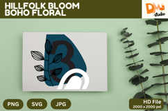 Hillfolk Bloom Boho Floral Monogram Product Image 1