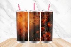 3D Halloween Flowers Tumbler wrap Bundle Product Image 4