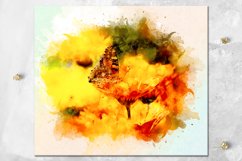 Watercolor Butterfly | skinny tumbler Sublimation bundle Product Image 4
