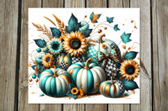 Pumpkin season | 4 fall Skinny Tumbler Sublimation designs P Product Image 4