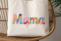 Vol. 21 Patchwork Fabric Mama - PNG Product Image 4