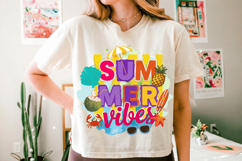 Summer Vibes PNG sublimation |Beach &amp; Summer PNG T-Shirt Product Image 10