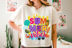 Summer Vibes PNG sublimation |Beach & Summer PNG T-Shirt Product Image 10