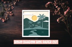 6 Boho Shadow Box Paper Cut SVG Bundle Product Image 5