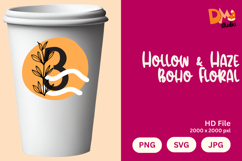 Hollow &amp; Haze Boho Floral Monogram Product Image 1