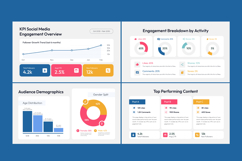 Engagement Metrics Dashboard Infographic Product Image 4