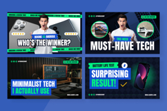 Tech Gadget Review Youtube Thumbnail Product Image 4