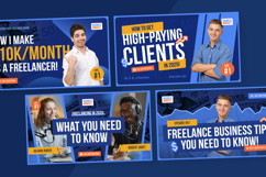 YouTube Thumbnails for Freelance &amp; Business Growth Product Image 4