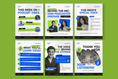 Creative Podcast Social Carousel Product Image 4