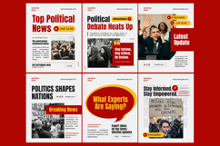 Digital News Carousel for Social Media Product Image 4