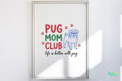 Dogs Mom Club SVG PNG Product Image 2