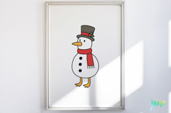 Goose Funny Christmas SVG PNG Product Image 3