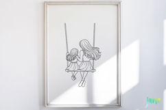 Mother's Day Hand-drawn SVG PNG Product Image 2