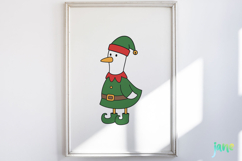 Goose Funny Christmas SVG PNG Product Image 3