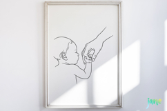 Mom Mother's Day Gift SVG PNG Product Image 2