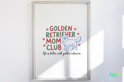 Dogs Mom Club SVG PNG Product Image 2