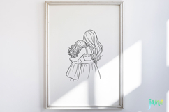 Mother's Day Hand-drawn SVG PNG Product Image 2