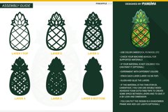 Pineapple 3D Layered | Exotic Fruit SVG Cut File Product Image 4