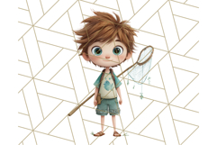 Summer Days Clipart, Whimsical Kids PNG Graphics Product Image 4