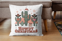 Howdy Holidays Retro Cowboy Christmas PNG Pack Product Image 4