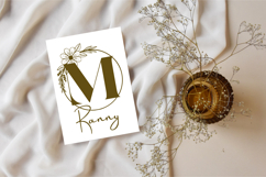 Aubrielle Monogram - Elegant Script Monogram Font Product Image 3