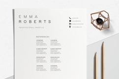 Resume Template | CV Template - Emma Roberts Product Image 5