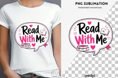 Book besties png design for T-shirts Product Image 4