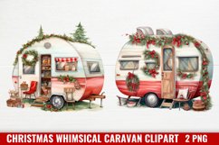 Christmas Whimsical Caravan Sublimation Product Image 1