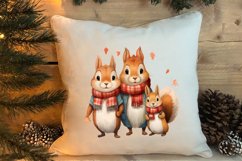 Christmas Family Animals Clipart, Christmas Clipart Product Image 4