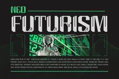 BREKGU | Futuristic Font Product Image 4