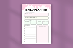 Daily Wellness Planner Template Product Image 4