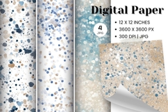 silver glitter Background Wallpaper Sparkles Digital Paper Product Image 1