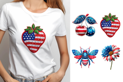 Patriotic Sublimation Bundle. Patriotic T-Shirt Design Product Image 3