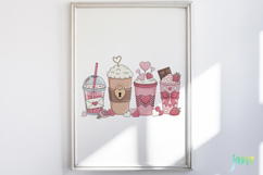 Coffee Valentine Png Clipart Product Image 2