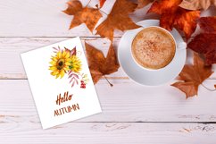Watercolor Pumpkin Clipart, Autumn Pumpkins composition Product Image 3