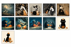 Halloween Pillow Designs, Kids Pillow Bundle, Fantasy Pillow Product Image 4