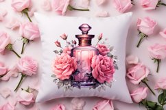 Vintage Valentines Day Flowers Clipart Product Image 4