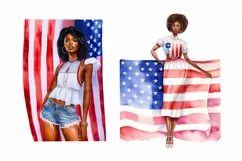 Independence Day, 4th of July clipart, 12 PNG Product Image 6