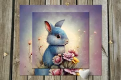 Cute Rabbit | 11 children skinny tumbler Sublimation designs Product Image 4