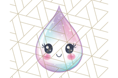 Kawaii Weather Clipart PNG, Cute Pastel Weather Icons Product Image 4
