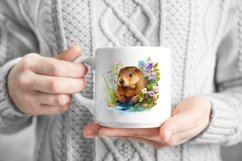 8 Beaver Watercolor Sublimation Bundle Png Transparent Product Image 4